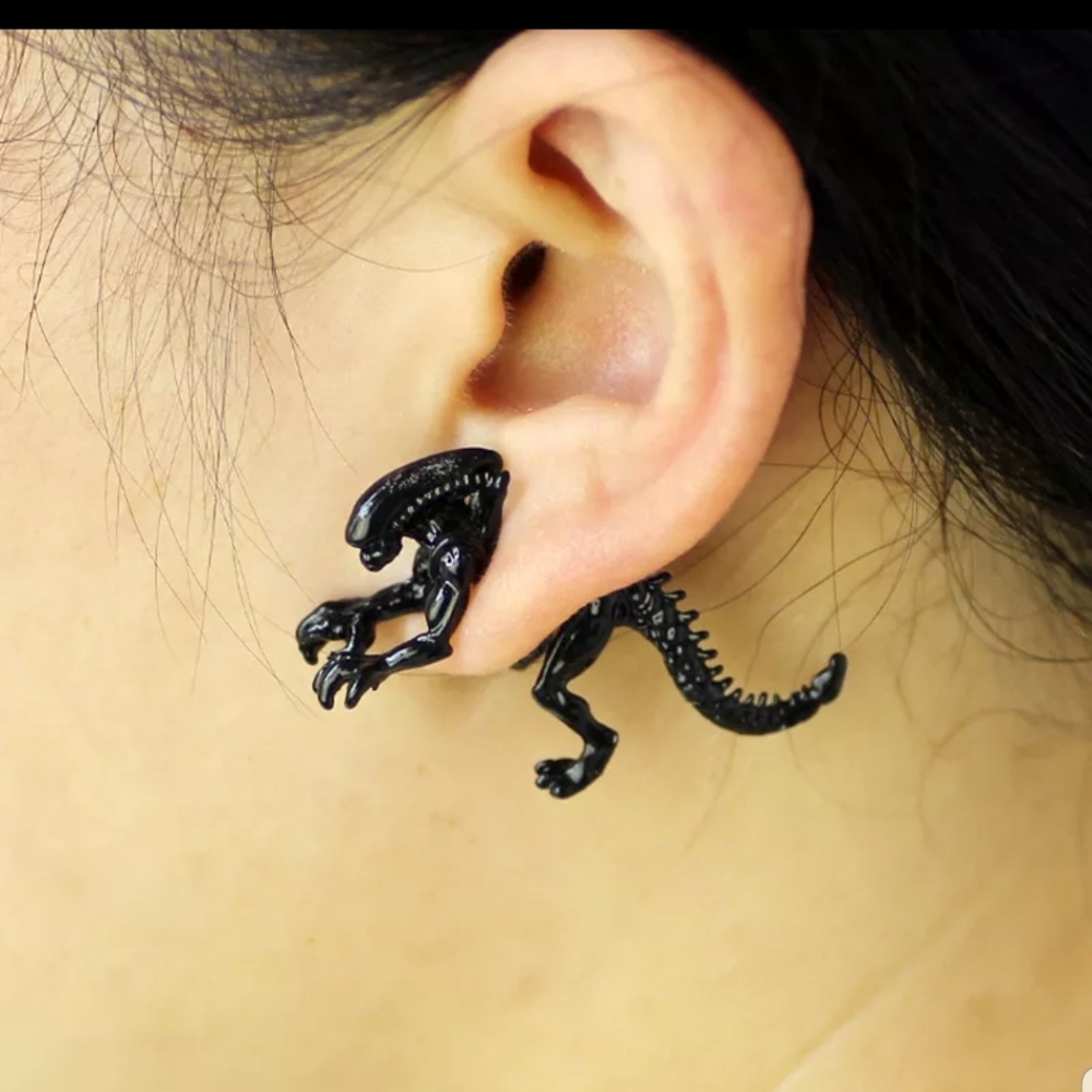 Alien Vs. Predator Earrings